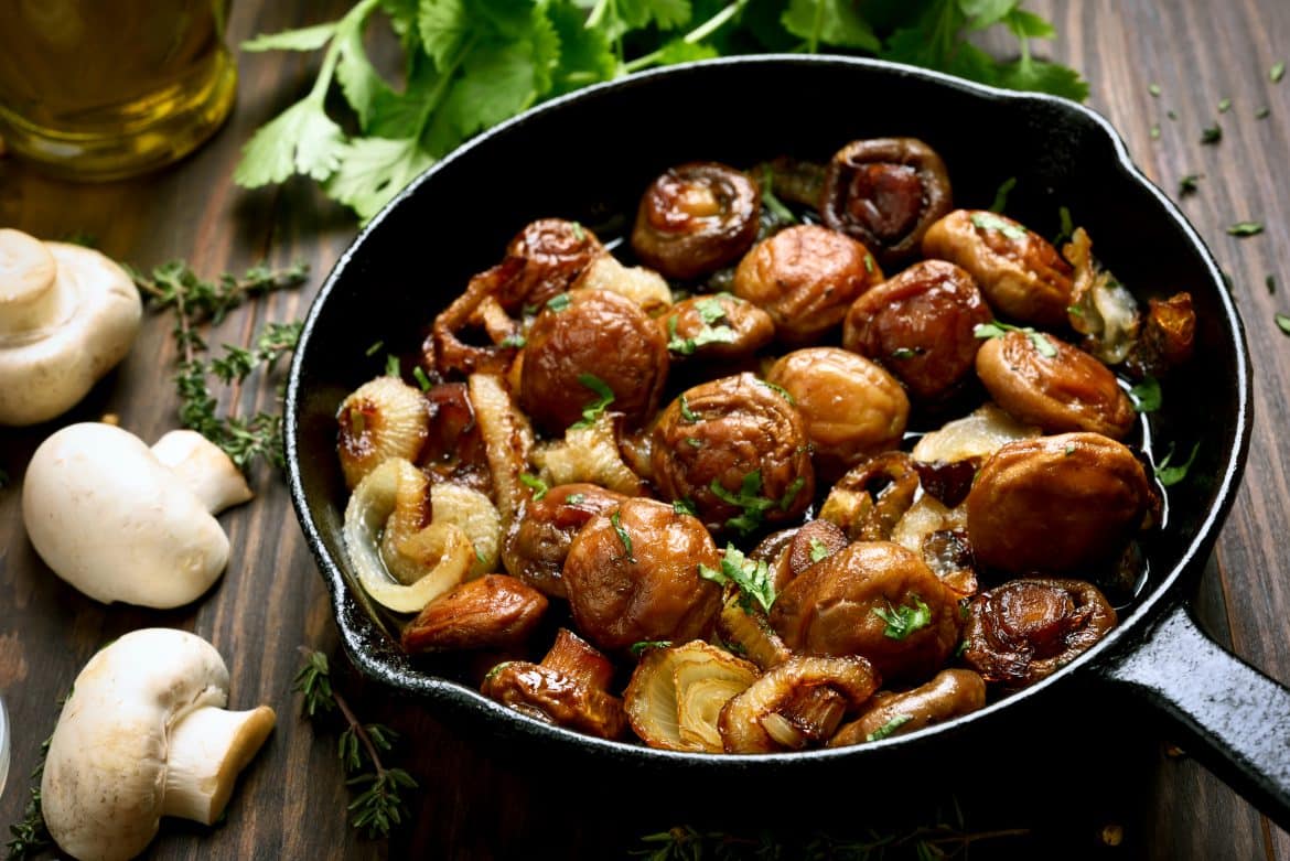gebakken champignons gebakken champignons